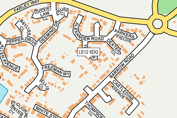Map of LINKED BUSINESS SOLUTIONS LTD at local scale