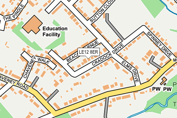 Map of GOS HOMES LTD at local scale