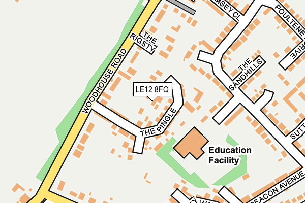 Map of STICK & RIBBON LTD at local scale