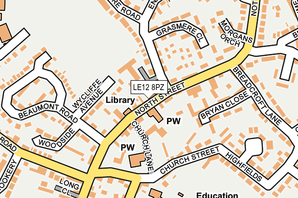 Map of EXPRESS SHOPS LTD at local scale