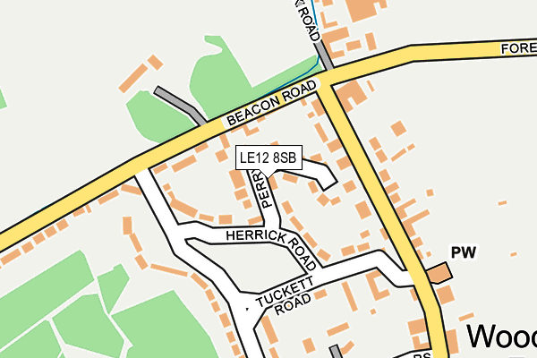 Map of GARLAND PROPERTY ESTATES LTD at local scale
