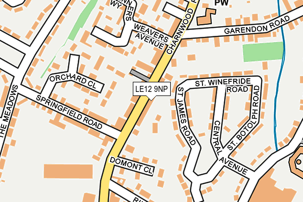 Map of ONCOTHERICS VENTURES LIMITED at local scale