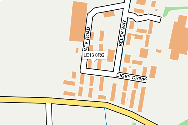 Map of O K M LIMITED at local scale