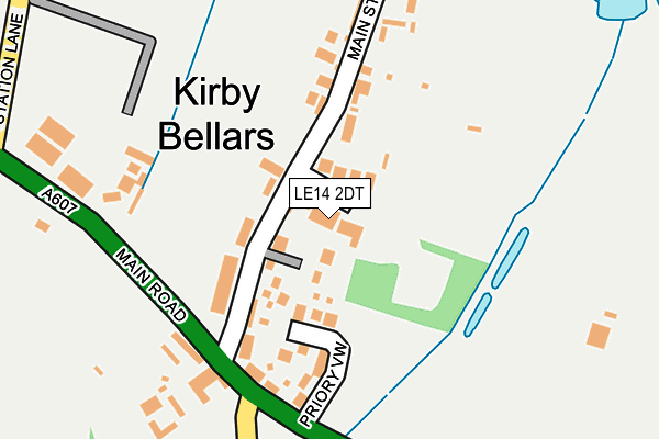 Map of TRIBE HOUSING LTD at local scale