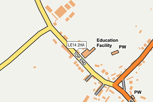 Map of JLH CAPITAL LIMITED at local scale