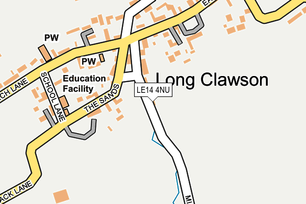 Map of B & K THOMAS (HOLDINGS) LIMITED at local scale