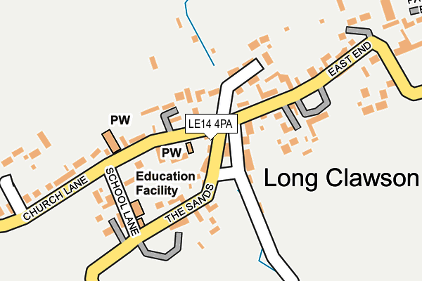 Map of VALE MEDICAL LTD at local scale