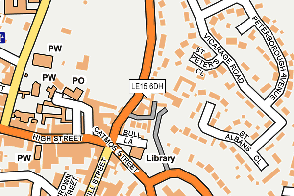 Map of KESTREL PROPERTY MANAGEMENT LIMITED at local scale