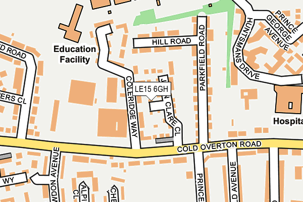 Map of JCPLAY LTD at local scale