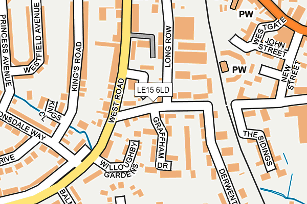 Map of OASIS CLEANING COMPANY LTD at local scale