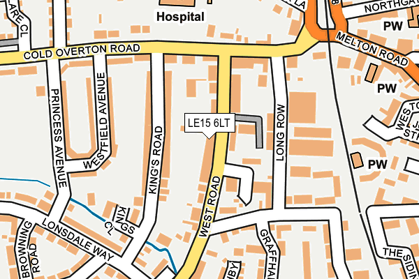 Map of ETA PROPERTY LTD at local scale