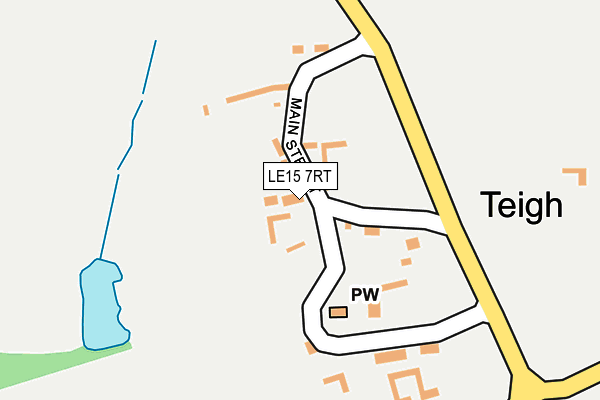 Map of 7557 PROPERTY LTD at local scale