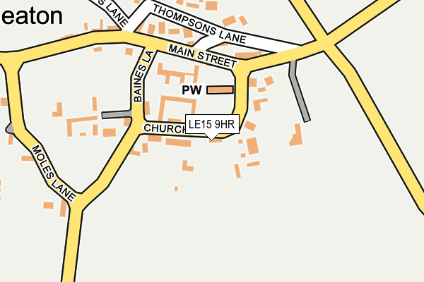 Map of FORETELL CONSULTING LIMITED at local scale
