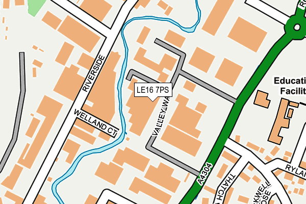 Map of LEOCH DBS LIMITED at local scale