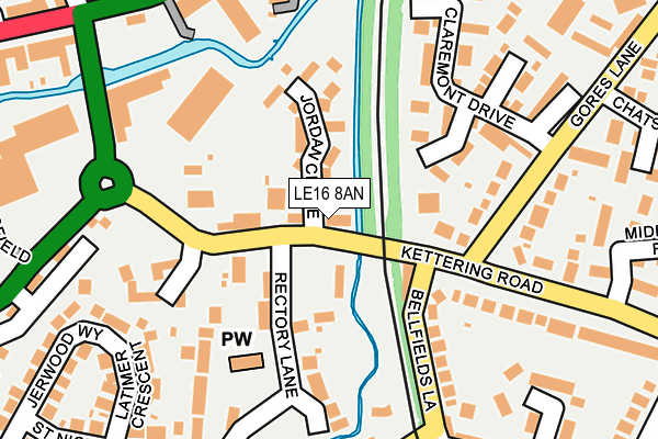 Map of MURROUGH LIMITED at local scale