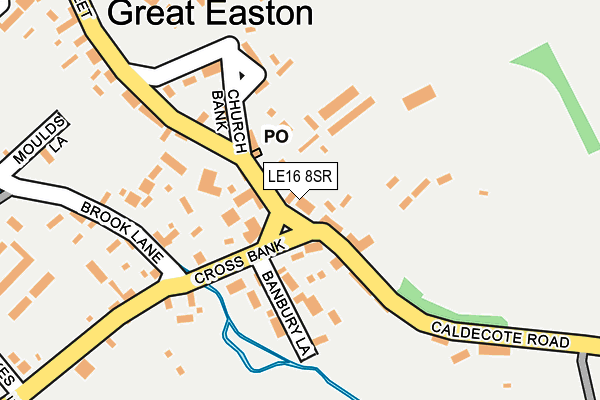 Map of CHURCH FARM BILLESDON LIMITED at local scale