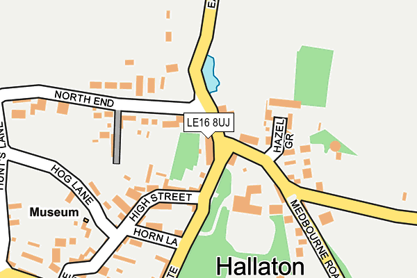 Map of H E BURGESS LTD at local scale