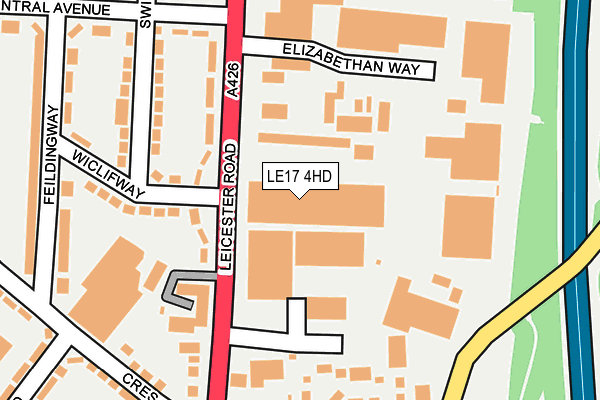 Map of FIRMIN COATES LIMITED at local scale