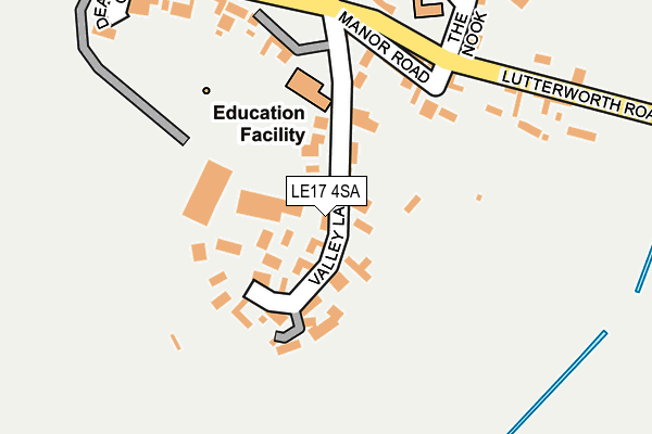 Map of BITTESWELL CONSTRUCTION LIMITED at local scale