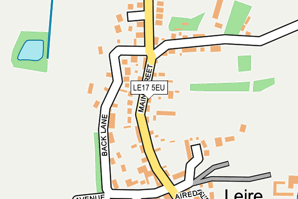 Map of GLEBE BUSINESS MANAGEMENT SERVICES LIMITED at local scale
