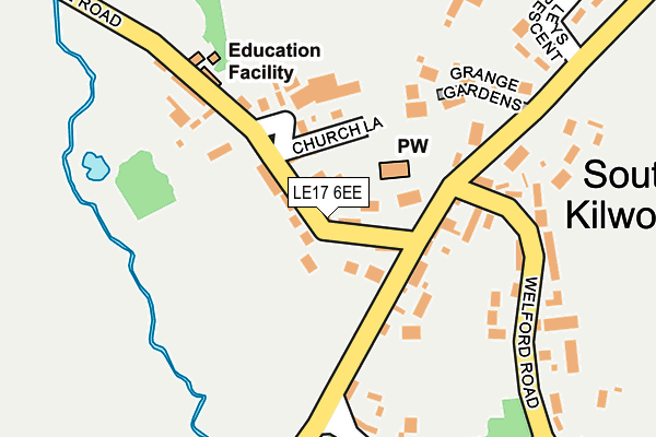 Map of BURD SKIN CARE LTD at local scale