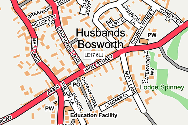 Map of HOUSE OF ARTISTRY LTD at local scale