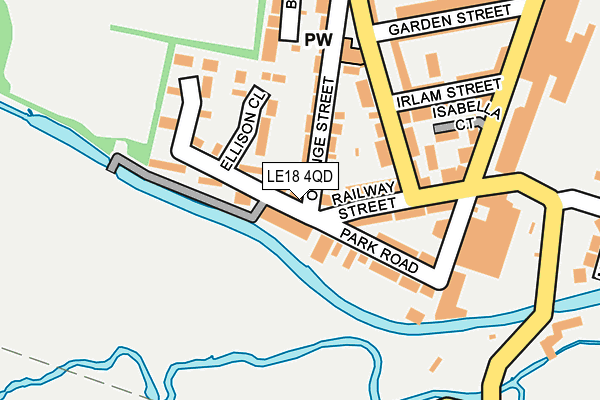 Map of SB BUILDING SUPPLIES LIMITED at local scale