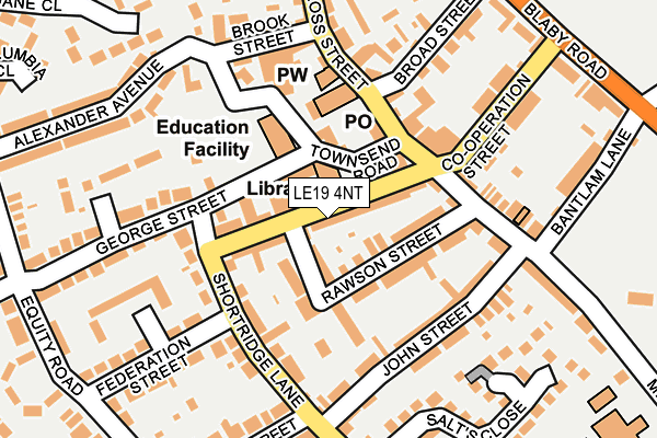 Map of TESSIE LIMITED at local scale