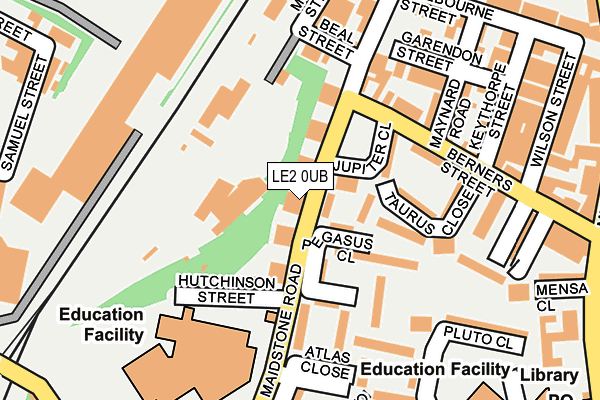 Map of PURPLE PATCH BUILDING SERVICES LTD. at local scale