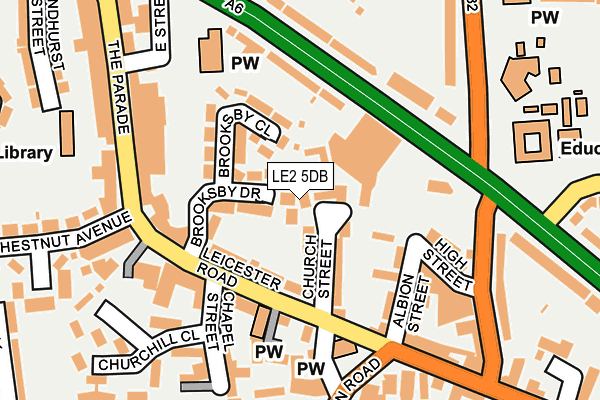 Map of PARITY LEGAL LIMITED at local scale