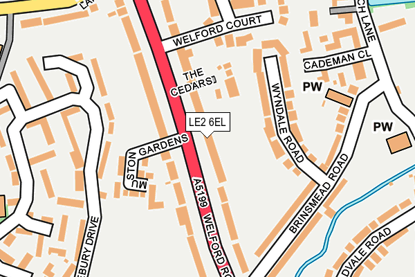 Map of LAKEDEV INVESTMENTS LIMITED at local scale