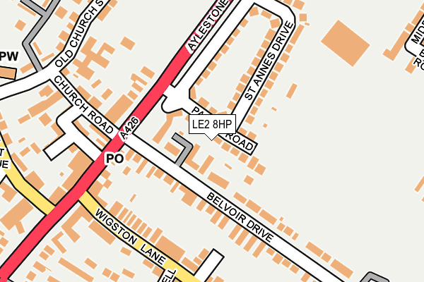 Map of ROWTOX LTD at local scale