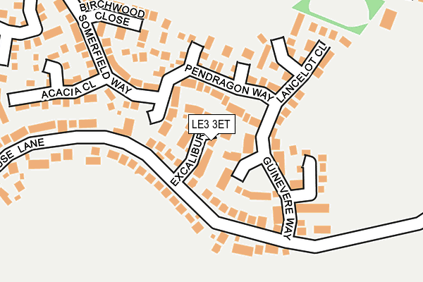Map of JAYSAR ENTERPRISES LTD at local scale