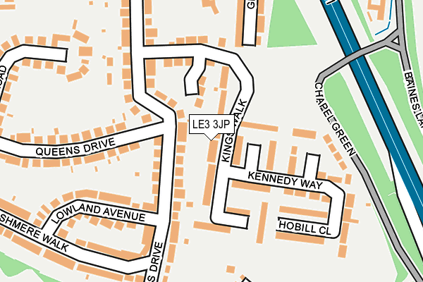 Map of C R DRIVING SERVICES LEICESTER LIMITED at local scale