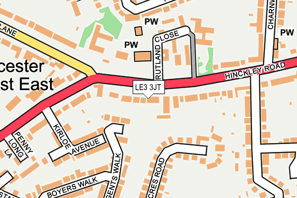 Map of CIAO PIZZERIA LIMITED at local scale