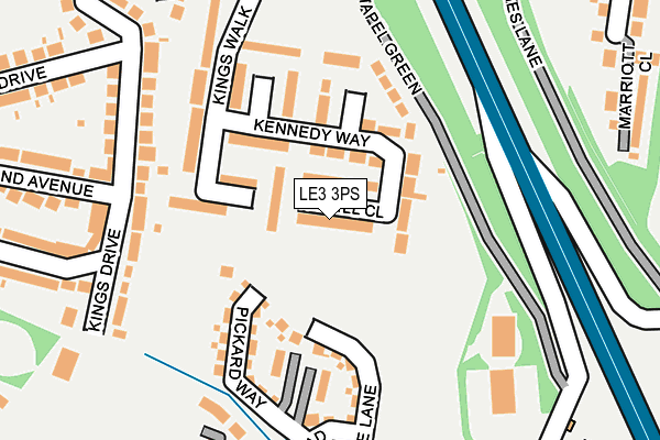 Map of THE MORTGAGE MAN LIMITED at local scale