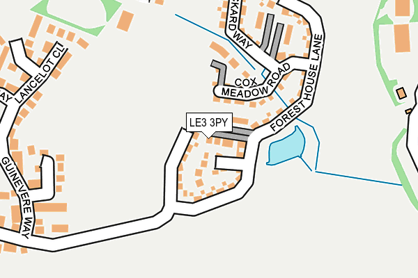 Map of METCALF MULTISPORTS LIMITED at local scale