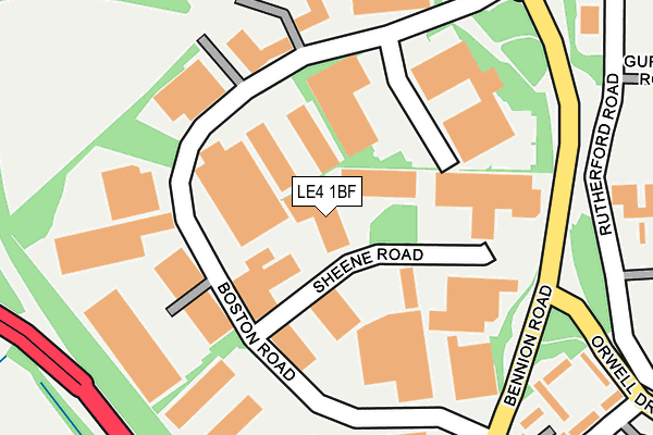 Map of LATEVALLE LIMITED at local scale
