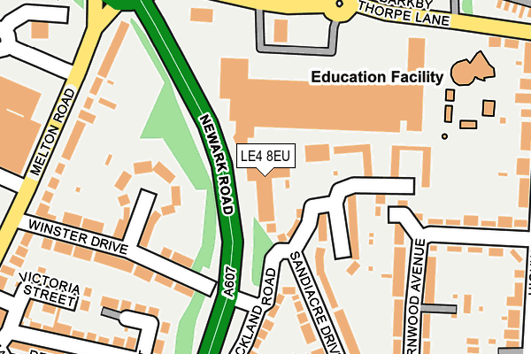 Map of PEASISO LTD at local scale
