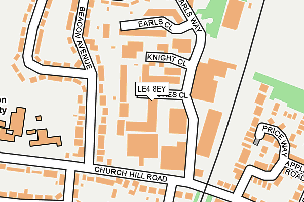 Map of GORDON HALL LIMITED at local scale