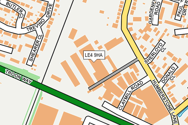 Map of ROSENROT LTD at local scale