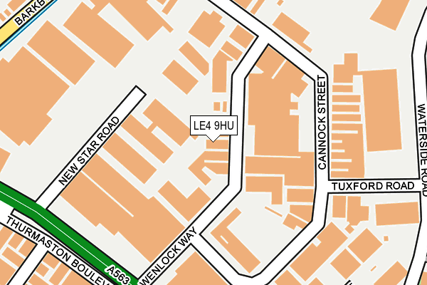 Map of SHOP INC LIMITED at local scale