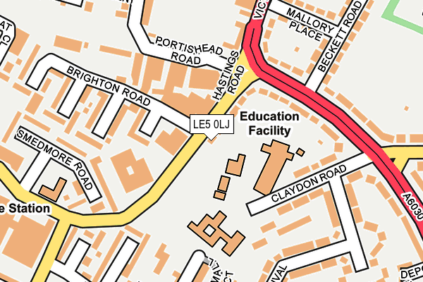 Map of P.O.D INVESTMENTS LTD at local scale