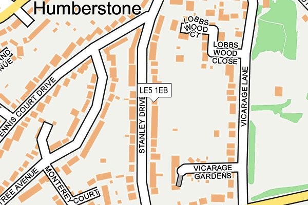 Map of ANNIEGEORGE LIMITED at local scale