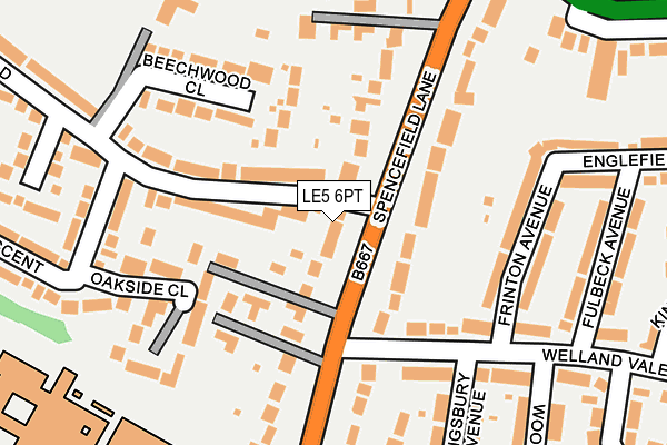 Map of EXTRAQUICK TRANSPORT LIMITED at local scale