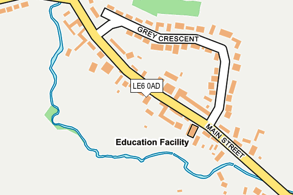 Map of LINFORD ESTATES LIMITED at local scale