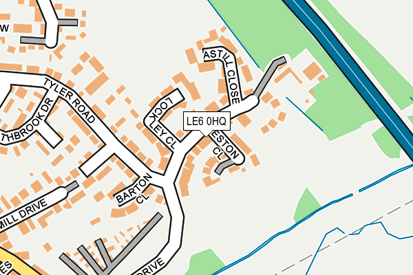 Map of KIRBY GRANGE ESTATES LTD at local scale