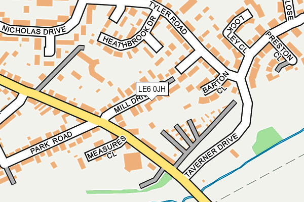 Map of SANDS BUILDING & INTERIORS LIMITED at local scale