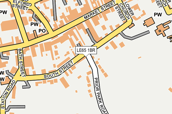 Map of ASSETSHAW LIMITED at local scale
