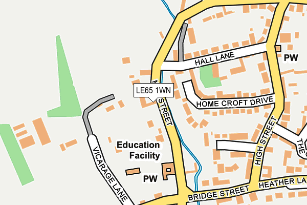 Map of BROWN CLARK GROUP LIMITED at local scale